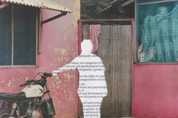 Accra, Ghana. Photographed on film in 2022, Collage created in 2024.